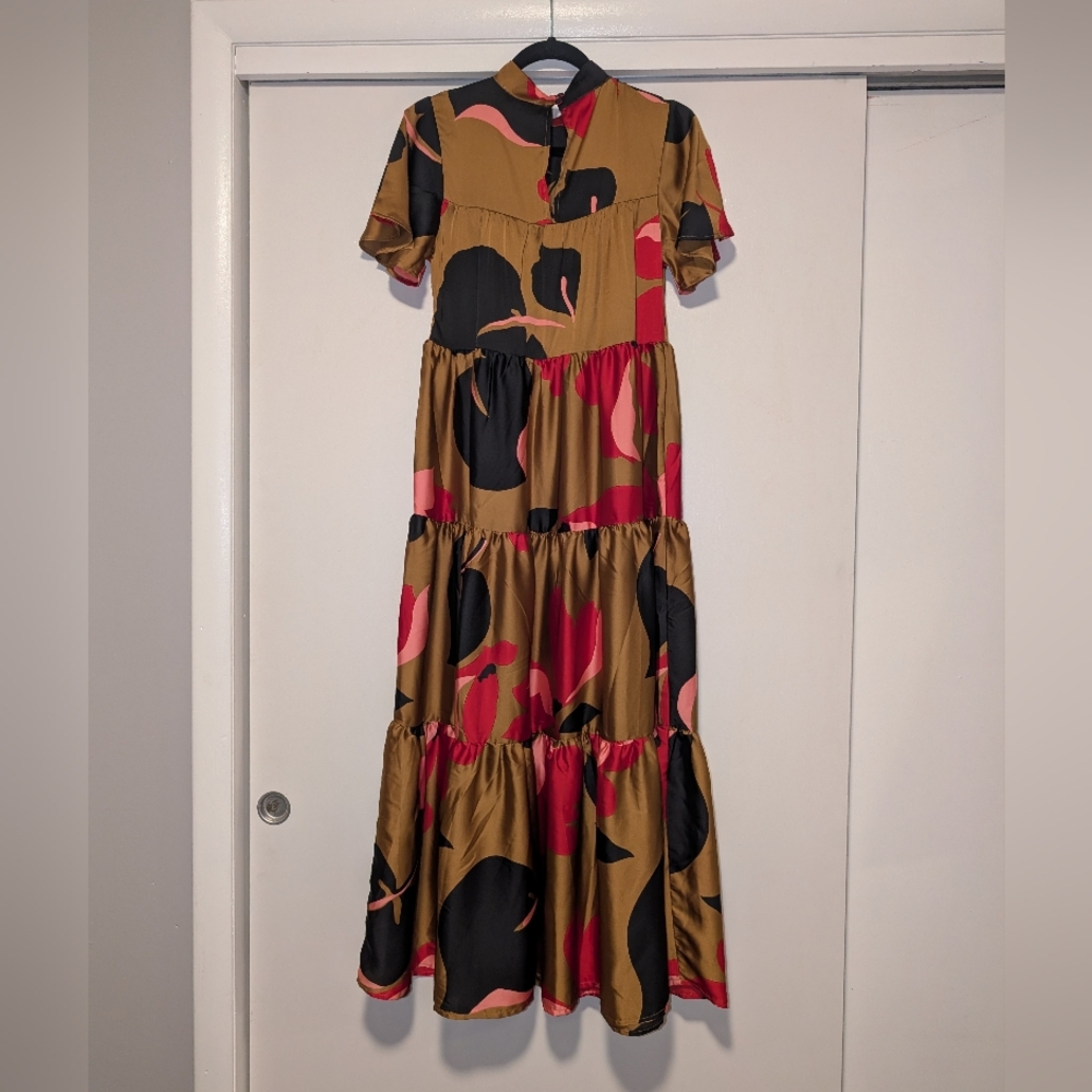 Anthropologie Corey Lynn Calter Gianna Tiered Maxi Dress - Picture 3 of 5